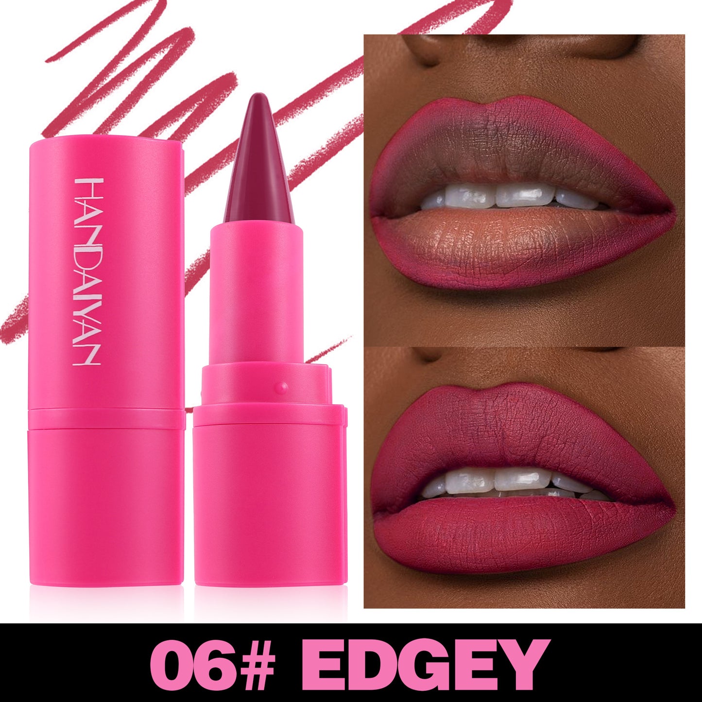 2-In-1 Matte Lipstick | Lip Liner and Lipstick | Terni Beauty