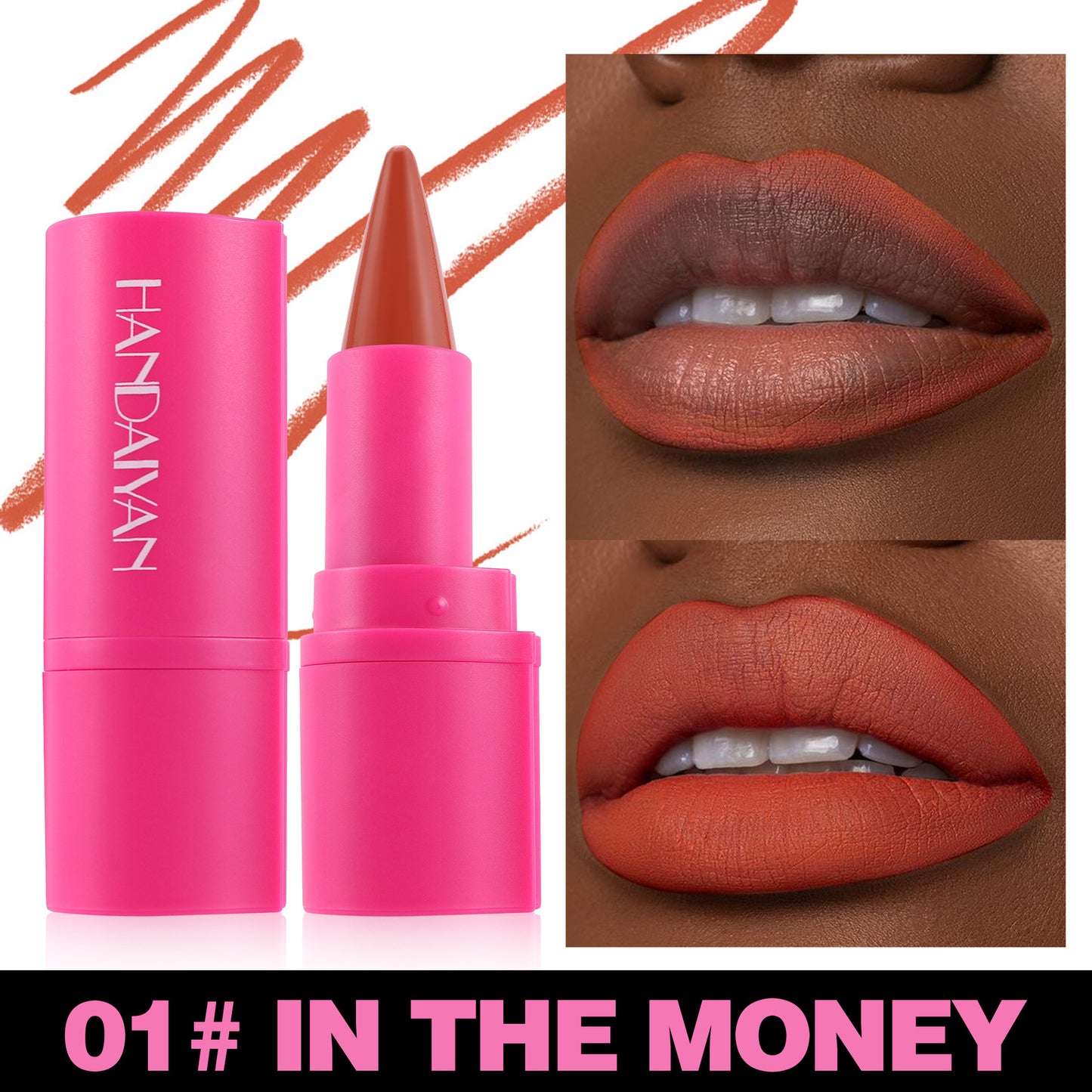 2-In-1 Matte Lipstick | Lip Liner and Lipstick | Terni Beauty