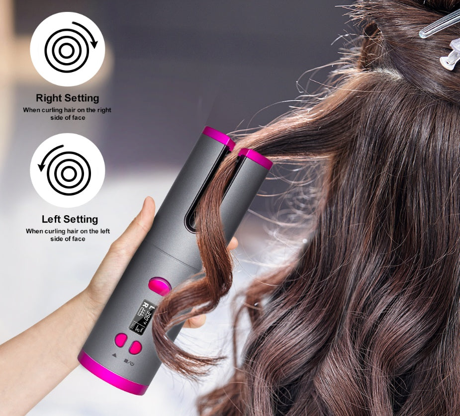 Rechargeable Hair Curler | Portable Hair Curler | Terni Beauty
