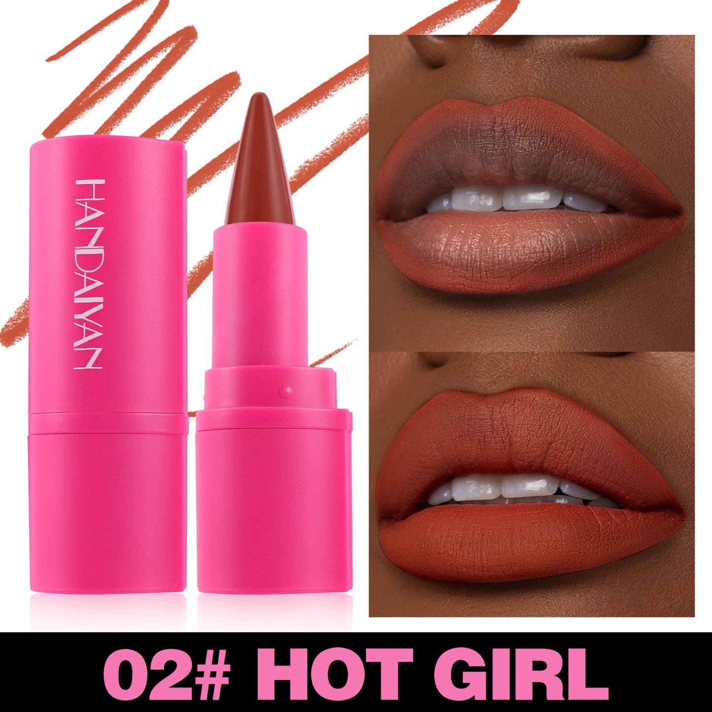 2-In-1 Matte Lipstick | Lip Liner and Lipstick | Terni Beauty