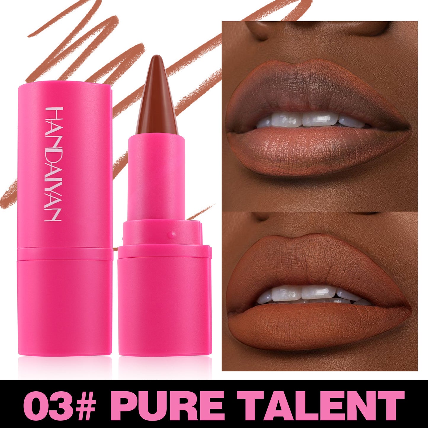 2-In-1 Matte Lipstick | Lip Liner and Lipstick | Terni Beauty