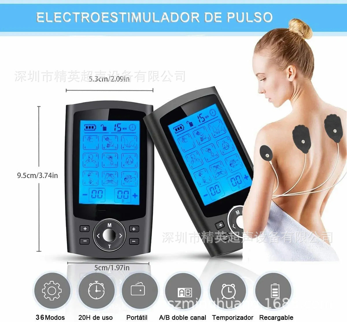 EMS Muscle Stimulator | Tens Muscle Stimulator | Terni Beauty