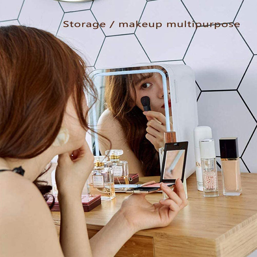 Mini Makeup Fridge | Mini Cosmetic Fridge | Terni Beauty