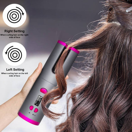 Rechargeable Hair Curler | Portable Hair Curler | Terni Beauty